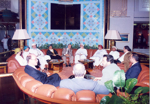 Omani ministers meet with CEO Abu-Ghazaleh