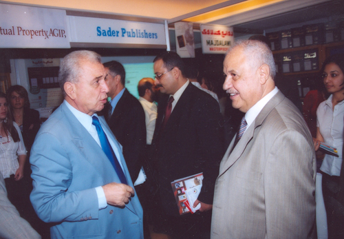 CEO Abu-Ghazaleh and Dr. Majdalawi 