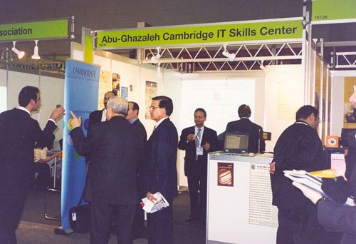 The Group’s exhibition stall at the World Summit on the ...