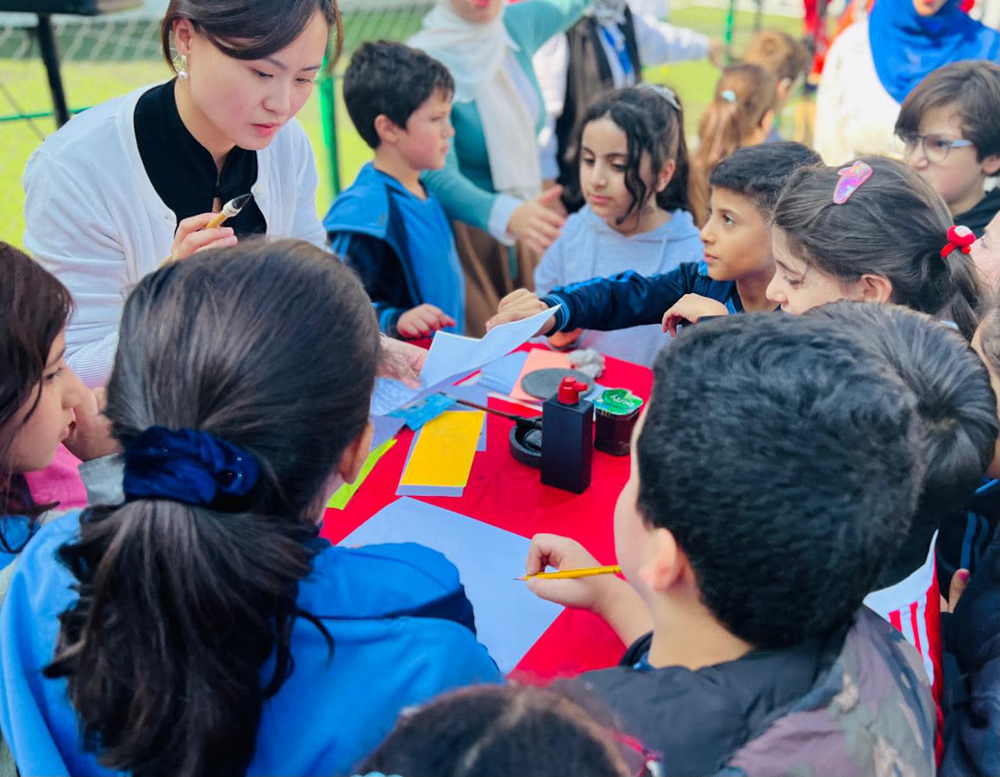 ‘Abu-Ghazaleh-Confucius Institute’ Holds Chinese Culture Festival and ‘Confucius Institute Day’ at AlRai Schools