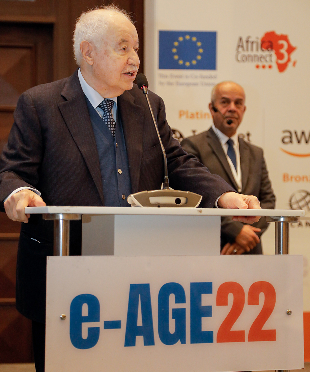 أبوغزاله يترأس أعمال المؤتمر السنوي الثاني عشر للمنظمة العربية لشبكات البحث والتعليم e-AGE22