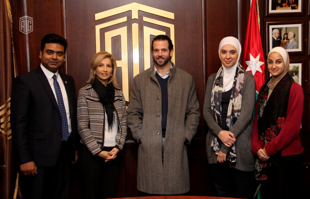 Amity University representative visits Talal Abu-Ghazaleh International University to enhance the ongoing partnership between the two entities