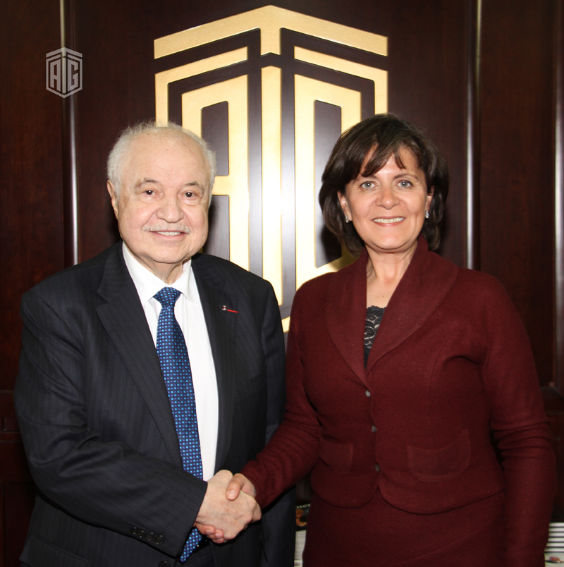 Minister of Tourism HE Ms. Lina Annab and HE Dr. Talal Abu-Ghazaleh formulate an action plan for promoting tourism