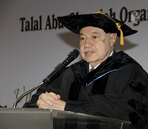 HE Dr. Talal Abu-Ghazaleh patronizes the honoring ceremony of the 9th batch of 2017 Masters Students at Talal Abu-Ghazaleh Graduate School of Business
