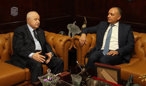 HE Mr. Talal Abu-Ghazaleh receives Jordan Ambassador in Moscow HE Mr. Amjad Al-Adayla