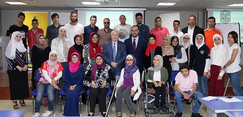 Talal Abu-Ghazaleh Knowledge Forum hosts a training workshop entitled Creative Youth for A Promising Future for people with special needs