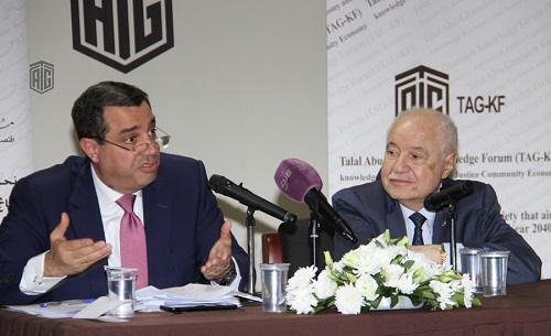 Talal Abu-Ghazaleh Knowledge Forum hosts the Minister of Planning and International Cooperation to discuss the repercussions of the regional crises on the Jordanian economy 