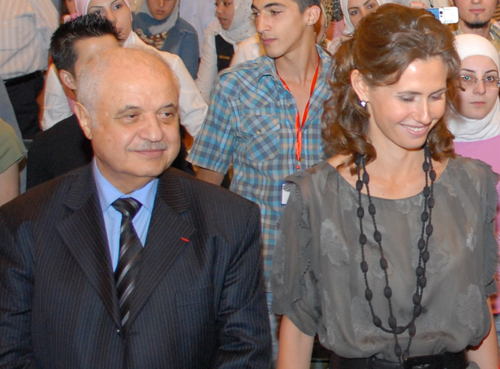 The First Lady of the Syrian Arab Republic, Her Excellency ...