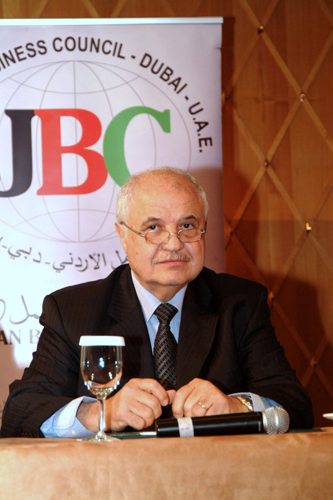 Chairman and CEO Talal Abu-Ghazaleh at the Jordan Business ...