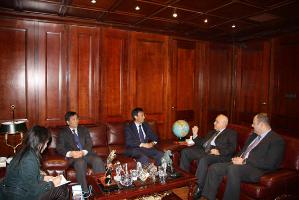 Chinese Ambassador to Jordan Holds Talks with Talal ...